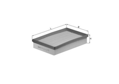 Air Filter MAHLE LX 1074