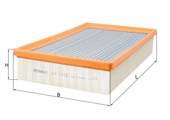 MAHLE LX 1212 Air Filter