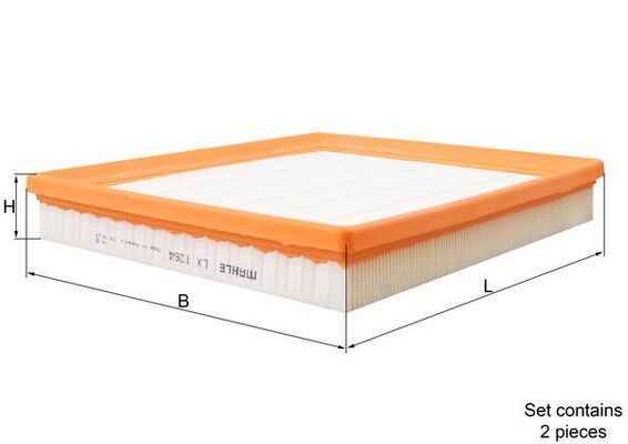 MAHLE LX 1264/S Air Filter