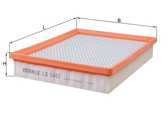 MAHLE LX 1467 Air Filter