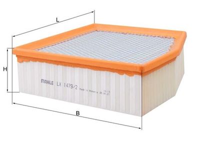 Air Filter MAHLE LX 1479/2