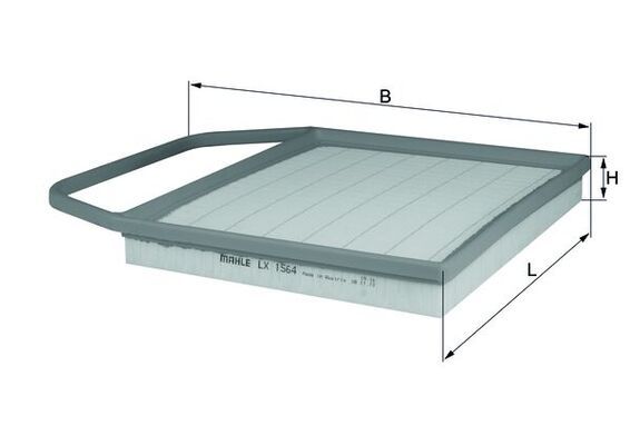 MAHLE LX 1564 Air Filter
