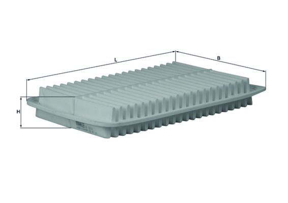 MAHLE LX 1612 Air Filter