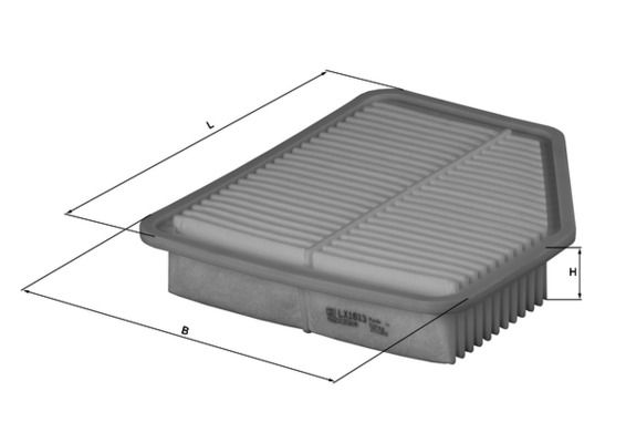 MAHLE LX 1613 Air Filter