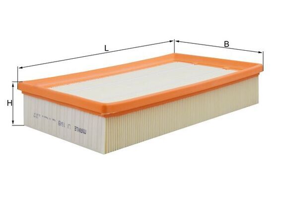 MAHLE LX 1649 Air Filter