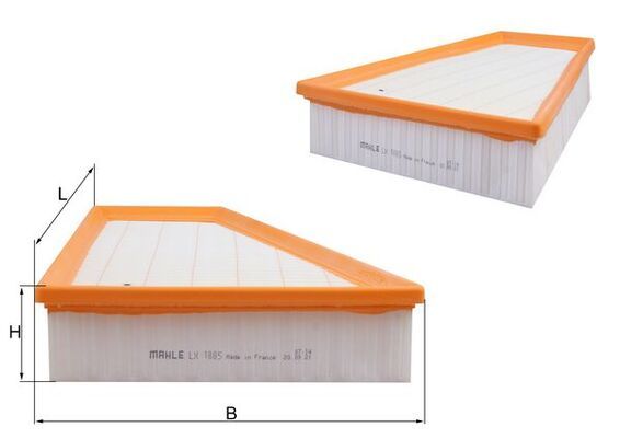 MAHLE LX 1885 Air Filter