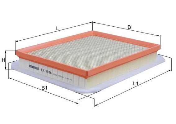 MAHLE LX 1926 Air Filter