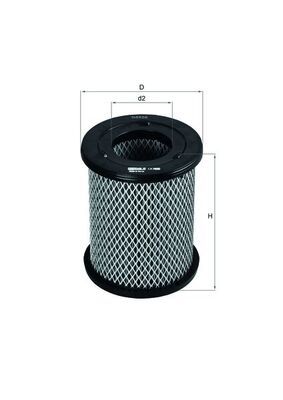 MAHLE LX 2000 Air Filter