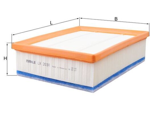 MAHLE LX 2031 Air Filter