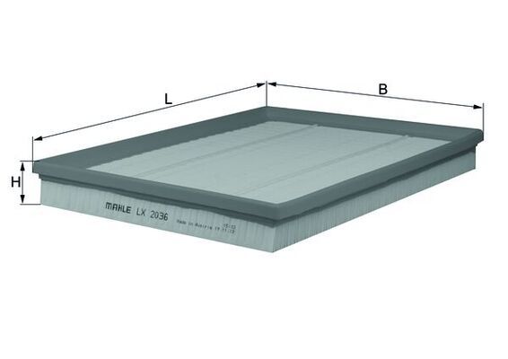 MAHLE LX 2036 Air Filter