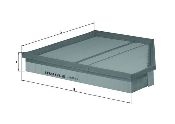 MAHLE LX 2098 Air Filter