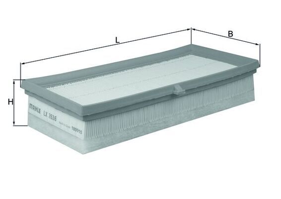 MAHLE LX 2636 Air Filter