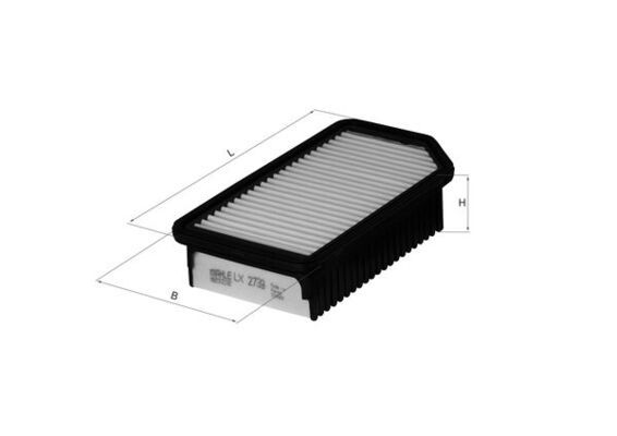 MAHLE LX 2739 Air Filter
