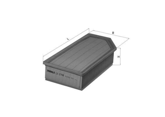 MAHLE LX 2788 Air Filter
