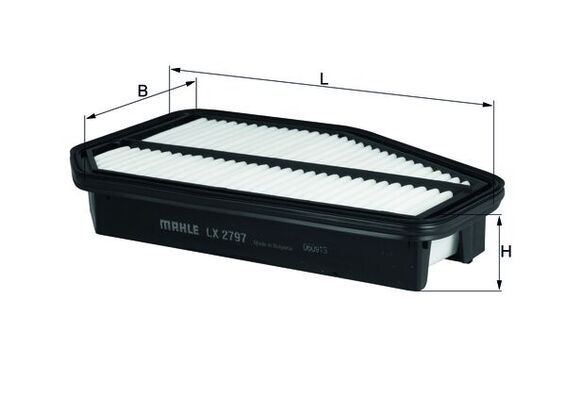 MAHLE LX 2797 Air Filter