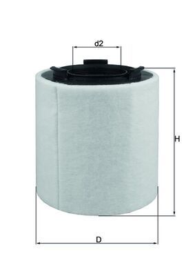Air Filter MAHLE LX 2831