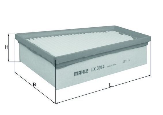 MAHLE LX 3014 Air Filter