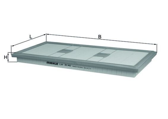 MAHLE LX 3140 Air Filter