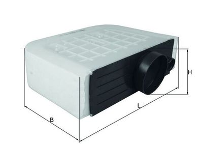 Air Filter MAHLE LX 3233/6