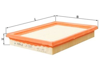 Air Filter MAHLE LX 3305