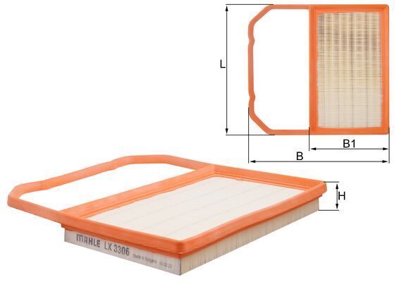 MAHLE LX 3306 Air Filter