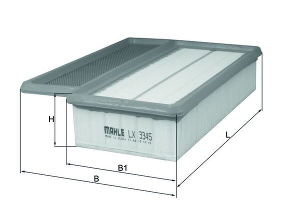 MAHLE LX 3345 Air Filter