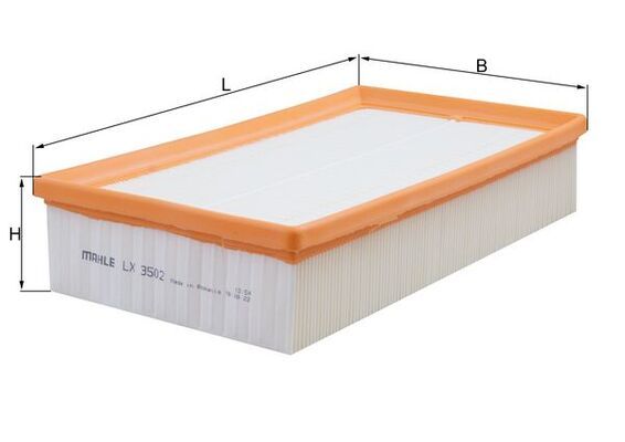 MAHLE LX 3502 Air Filter