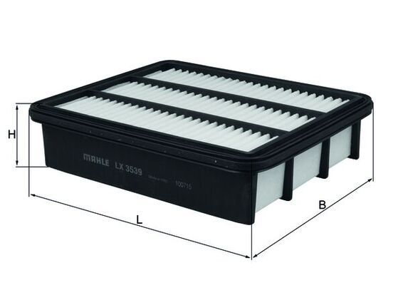 MAHLE LX 3539 Air Filter