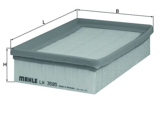 MAHLE LX 3595 Air Filter