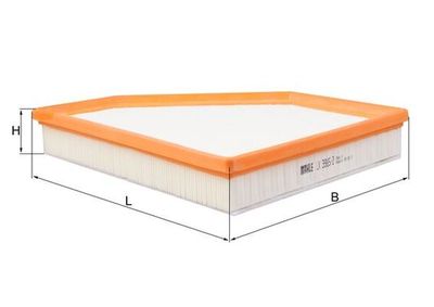 Air Filter MAHLE LX 3985/2