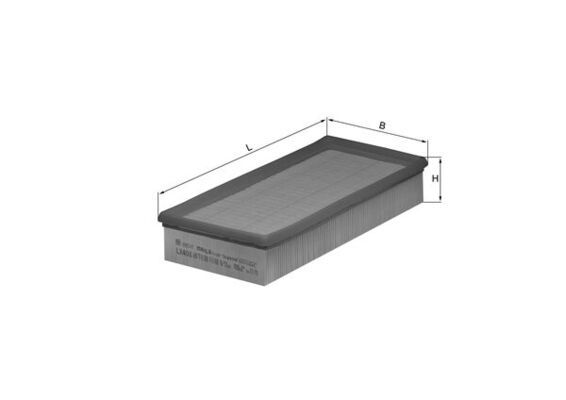 MAHLE LX 408 Air Filter