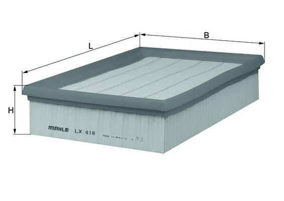 MAHLE LX 418 Air Filter