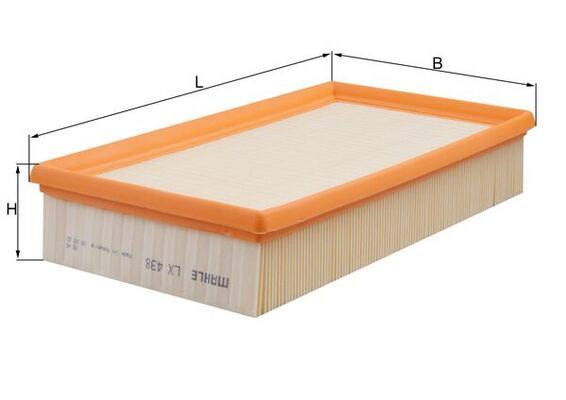 MAHLE LX 438 Air Filter