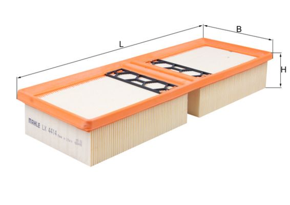MAHLE LX 4414 Air Filter