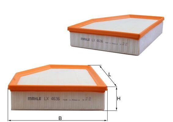 MAHLE LX 4636 Air Filter