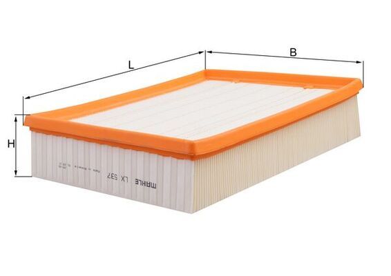 MAHLE LX 537 Air Filter