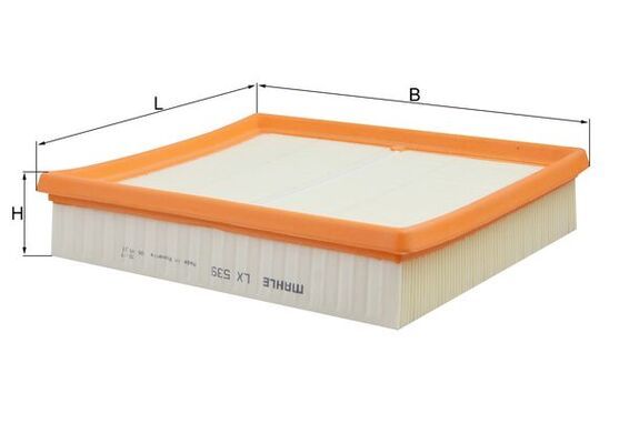 MAHLE LX 539 Air Filter