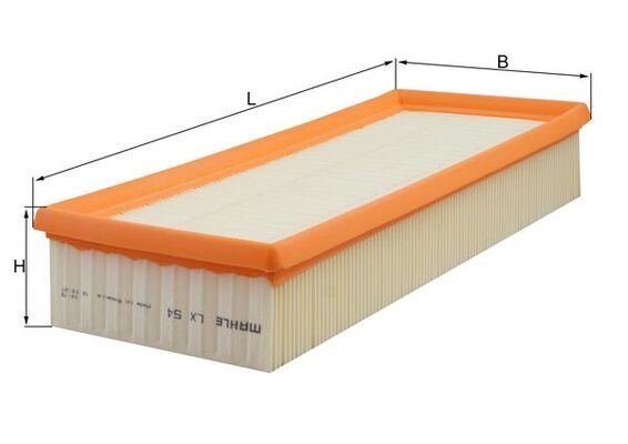 MAHLE LX 54 Air Filter
