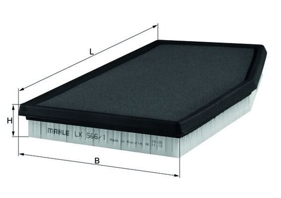 MAHLE LX 566/1 Air Filter