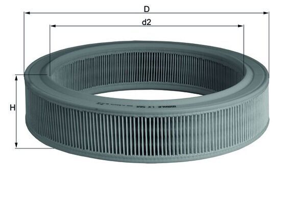 MAHLE LX 568 Air Filter