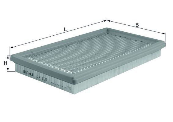 MAHLE LX 595 Air Filter