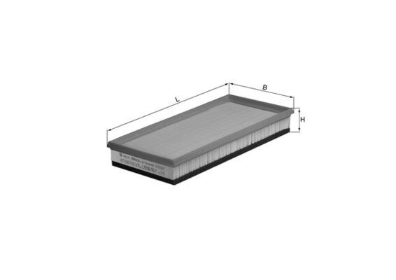 MAHLE LX 596 Air Filter