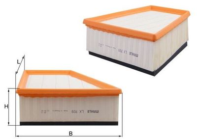 Air Filter MAHLE LX 709
