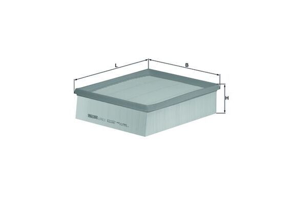 MAHLE LX 742/2 Air Filter