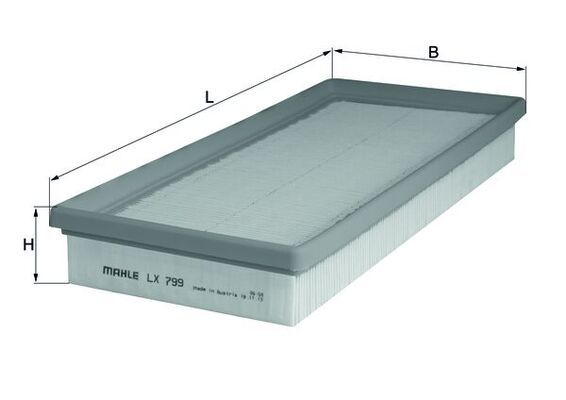 MAHLE LX 799 Air Filter