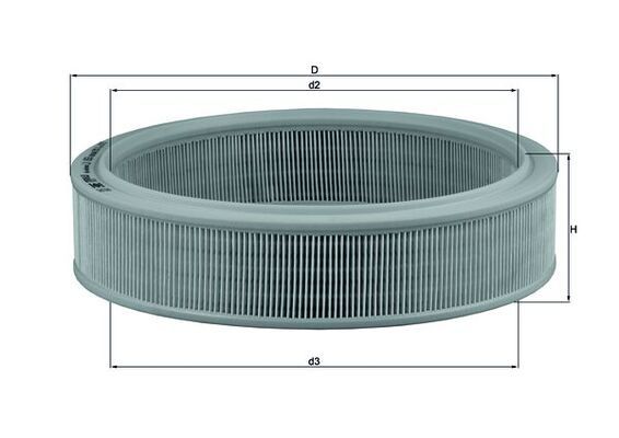 MAHLE LX 853 Air Filter