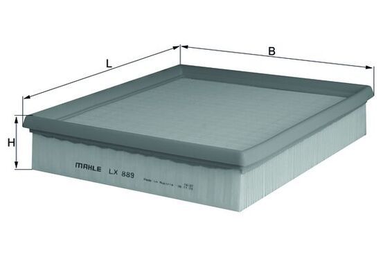MAHLE LX 889 Air Filter
