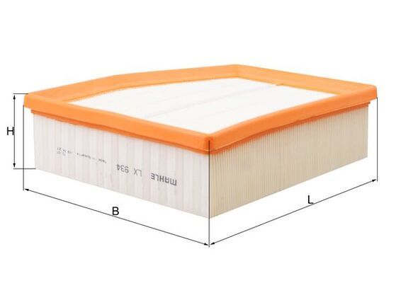 MAHLE LX 934 Air Filter