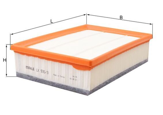 MAHLE LX 935/3 Air Filter