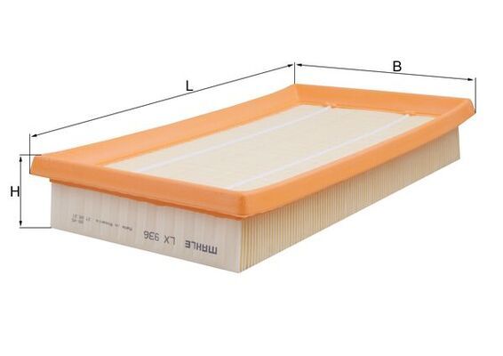 MAHLE LX 936 Air Filter
